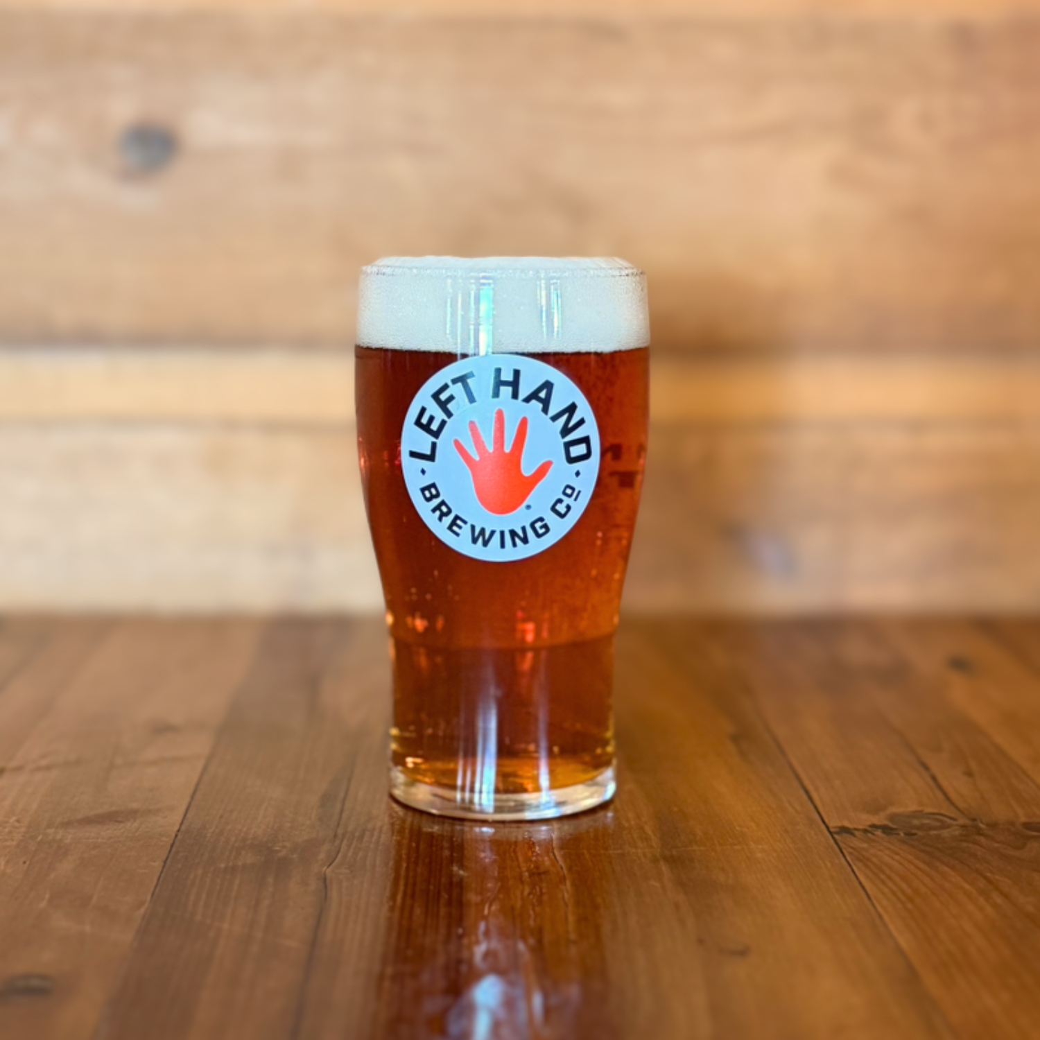 20oz Left Hand Brewing Pub Glass