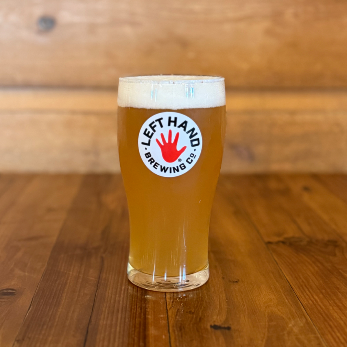 Left Handed Brew 16oz Left Hand Brewing Pub Glass – Left Hand Brewing Gear