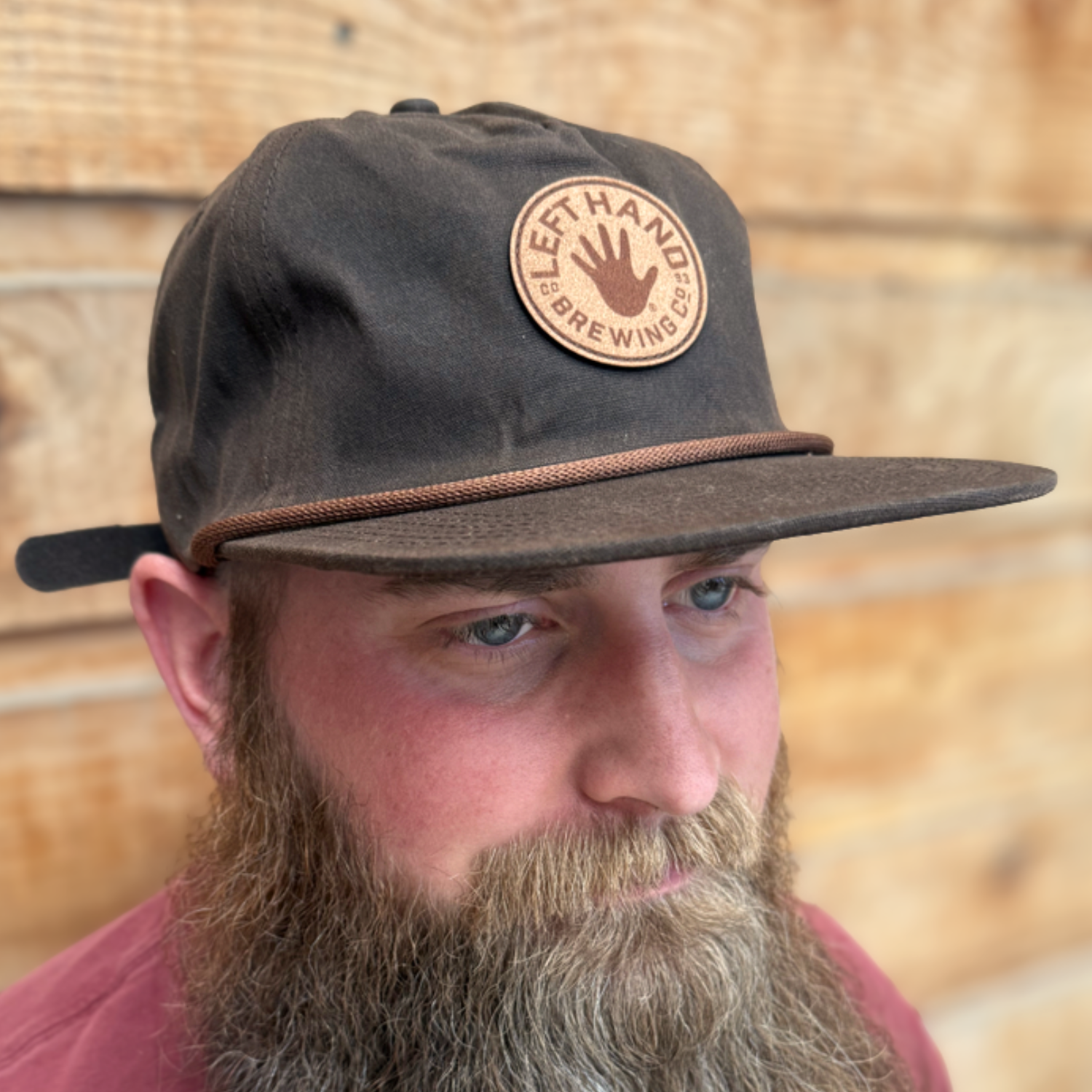 Suede Patch Hat