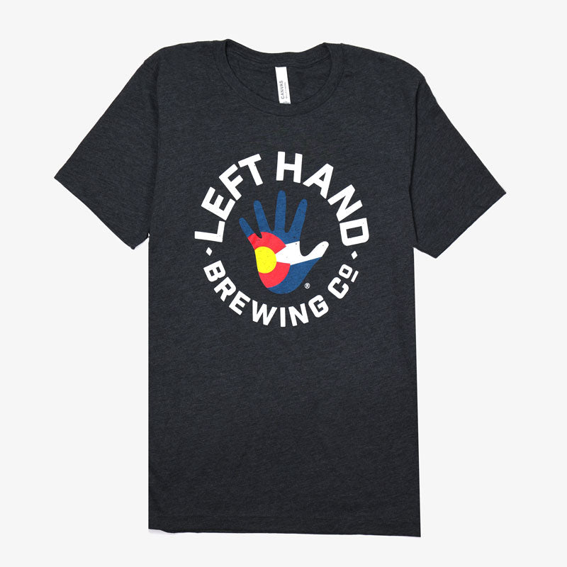 CO Flag Hand Shirt-Gray